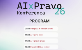 AI×Pravo Konferenca 2026: Kjer se umetna inteligenca sreča s pravom
